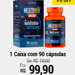 Melatonew 1 Caixa com 90 cápsulas