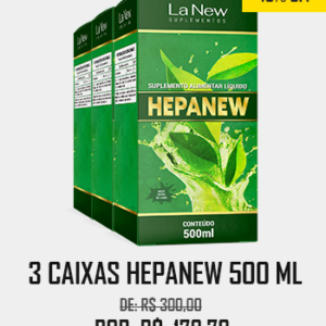 3 CAIXAS HEPANEW