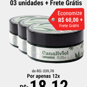 Canaliviol 3 Caixas + Frete Grátis